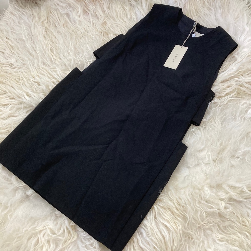 MASON Crew Neck Mini Dress - Picture 2 of 8